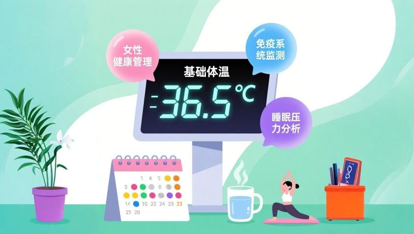 体温的小幅波动，可能是身体在“说话” ——握己智能戒指，24小时读懂你的健康信号